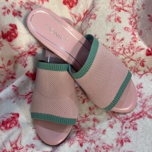 Vionic slide block heels